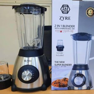 Zyre stainless Blender Unbreakable jar Double cup